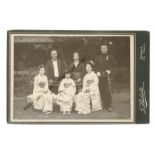 Cabinet Card Portraits - Japan, 'The Chosu Five', the first Japanese students to leave Japan in 1863