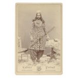 Cabinet Card Portraits - India, noble young Indian gentleman/Bourne & Shepherd (1), with Ceylon