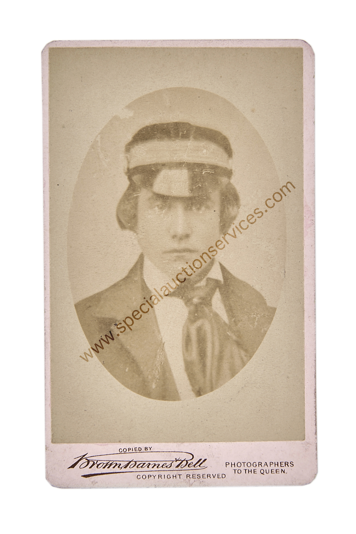 Cartes de Visite Portraits - Gentlemen, UK photographers, albumen, 1870s, F-VG (100) - Image 2 of 6