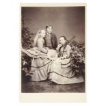 Cabinet Card Portraits - Family Groups, and couples, F-VG (43)