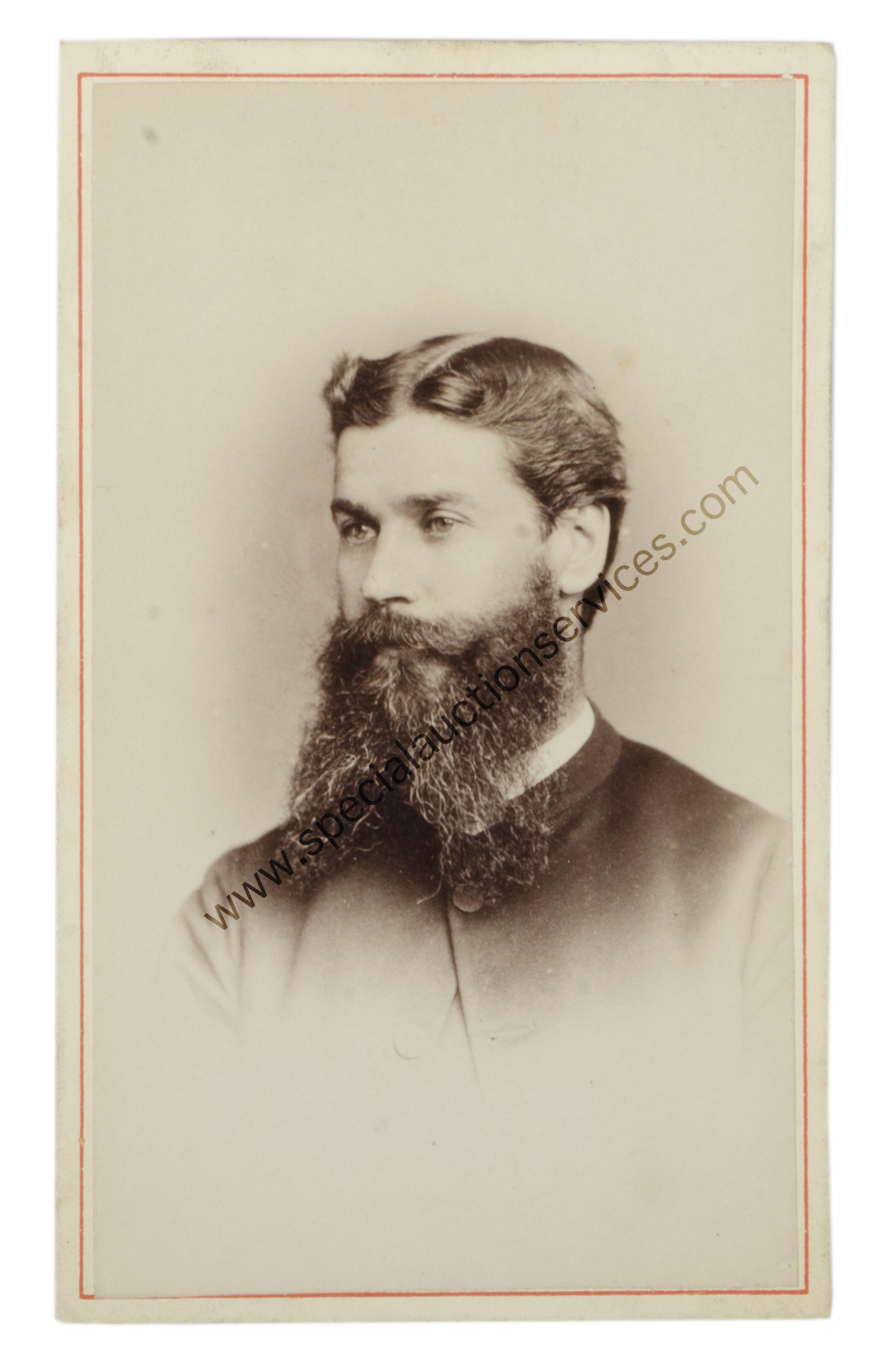 Cartes de Visite Portraits - Gentlemen, UK photographers, albumen, 1870s, F-VG (100) - Image 5 of 6