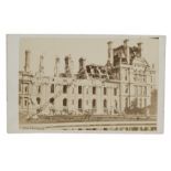 Cartes de Visite Topographical - Paris, including damage from 1870-1871 Commune (3), others (29),