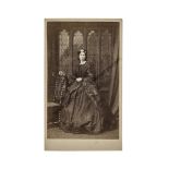 Cartes de Visite Portraits - Ladies, mainly UK photographers including Wiseman/Southampton, girl