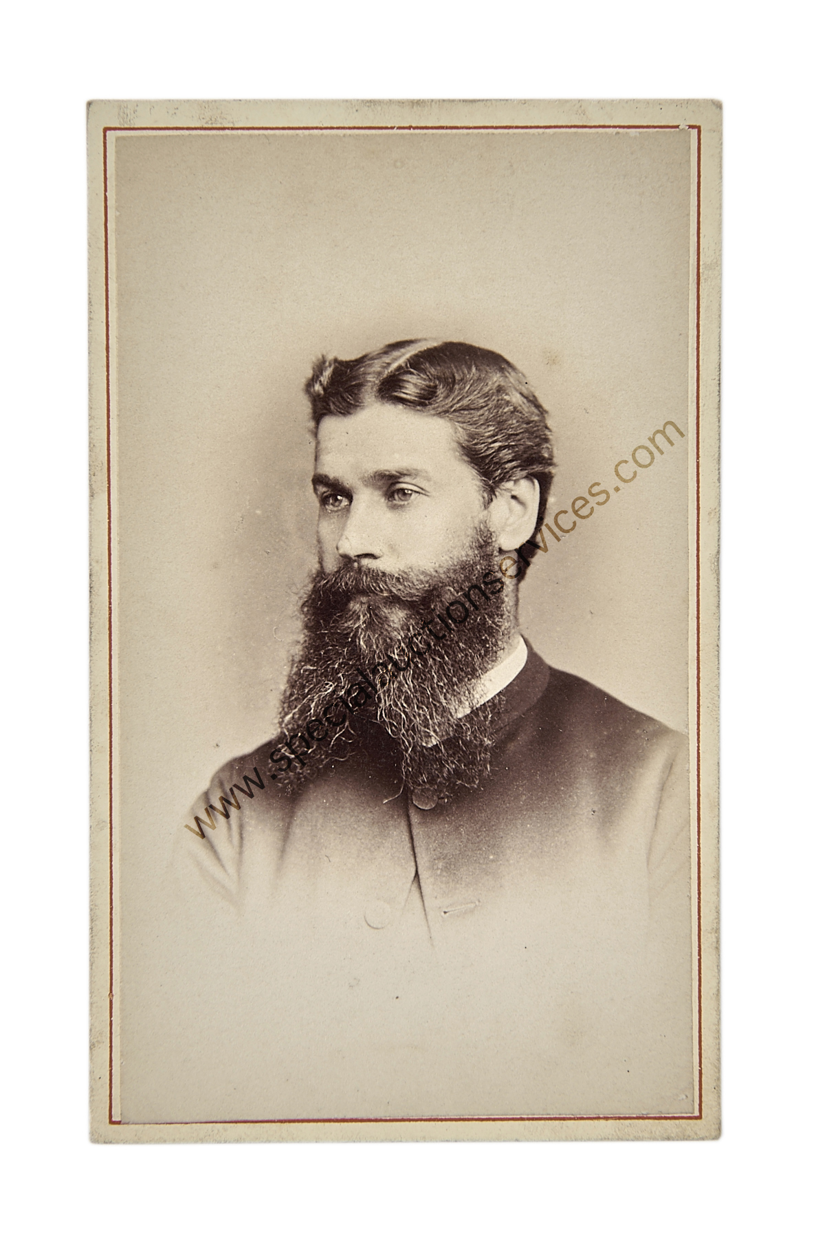 Cartes de Visite Portraits - Gentlemen, UK photographers, albumen, 1870s, F-VG (100) - Image 6 of 6