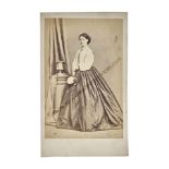 Cartes de Visite Portraits - Ladies, mainly UK photographers, albumen, 1860s, G-VG (50)