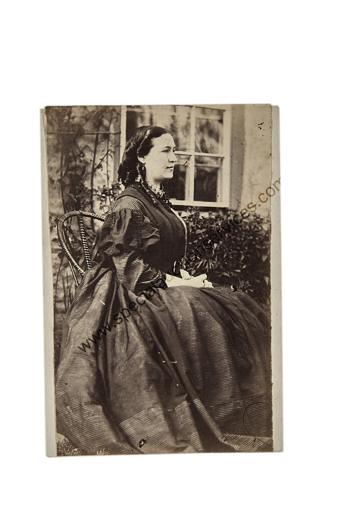 Cartes de Visite Portraits - Ladies, mainly UK photographers including Mrs Coleman/Sandwich, - Image 2 of 3