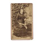 Cartes de Visite Portraits - Ladies, mainly UK photographers, albumen, 1870s, F-VG (100)
