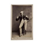 Cartes de Visite Portraits - Edward Sothern as 'Lord Dundreary', in various stage poses/Bassano (