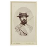 Cartes de Visite Portraits - Gentlemen, UK photographers, albumen, 1870s (76), 1880s, albumen and