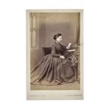 Cartes de Visite Portraits - Ladies, mainly UK photographers, albumen, 1860s, G-VG (51)