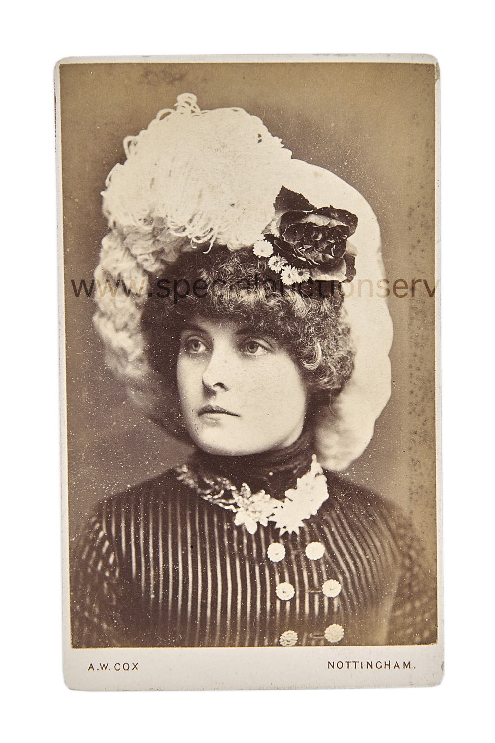 Cartes de Visite Portraits - Ladies, photographers including Martin/Montreal, Piperes/Charing Cross,