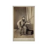 Cartes de Visite Portraits - Gentlemen, UK photographers, albumen, 1860s, G-VG (50)