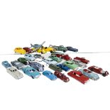 Large Scale American Diecast by Various Makers, including Tootsietoy Buick Century, Ford