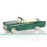 Tri-ang 1:20 Scale Electric Series Ford Zephyr Convertible, in green, VG