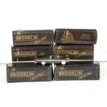 Boxed Brooklin White Metal Models, A group of seven 1:43 scale vintage American private vehicles,