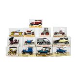 Minialuxe 1/43 Plastic Old Timer Vehicles, including Citroen B2 1925, Jamieson 1902, Victoria