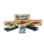 1990s Scottoy Mercury Copies, Fiat 1800, Lincoln Continental (2), Studebaker Golden Hawk, in