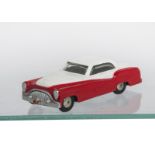 Gamda (Israel) American Buick, white over red body, silver trim, '35-074' reg, flat spun hubs,