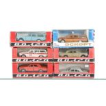 USSR Gaz Volga Diecast, 24 (2), 3102, 24-02, 24-02 Ambulance, 24-02 Soviet Airlines Car, in original