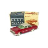 Taiseiya Cherryca Phenix No.PHE10 Dodge Polara, red body, grey roof, green interior, white wheels,