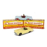 DCMT Lone Star Road-masters, Daimler Conquest Roadster, light blue body, red interior and wheels,