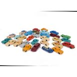 Clé 1/48 Plastic Cars, including Dauphine, Citroen 2CV, Taunus 17M, Peugeot 203, Panhard PL-17 and