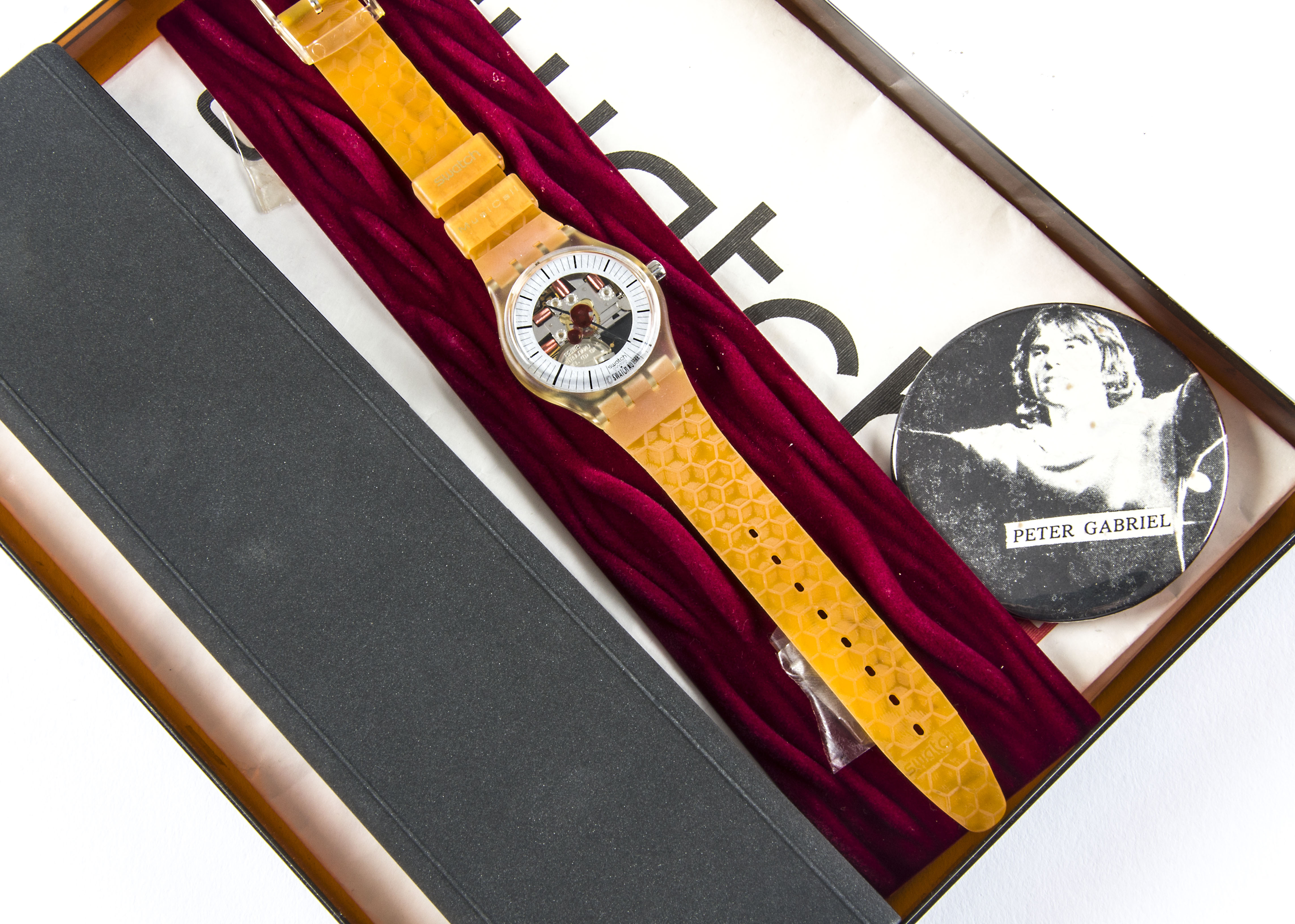 Peter Gabriel / Swatch Watch, MusiCall Swatch watch with Peter Gabriel  melody - Model SLZ106 - wi