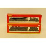 Hornby (China) 00 gauge LMS black Duchess Class' Locomotives, R2856 6246 'City of Manchester' and