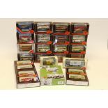 Exclusive First Editions, A boxed collection of 1:76 scale vintage and modern single deck buses,