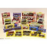 Boxed/Packaged Trackside Models, A collection of vintage commercial 1:76 scale vehicles, some