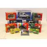 Boxed Land Rover Models, A group of vintage and modern vehicles, some limited edition including 1:18