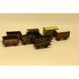 Leeds Model Co O Gauge Freight Stock Projects, including SR brake van, 5 wooden PO and one