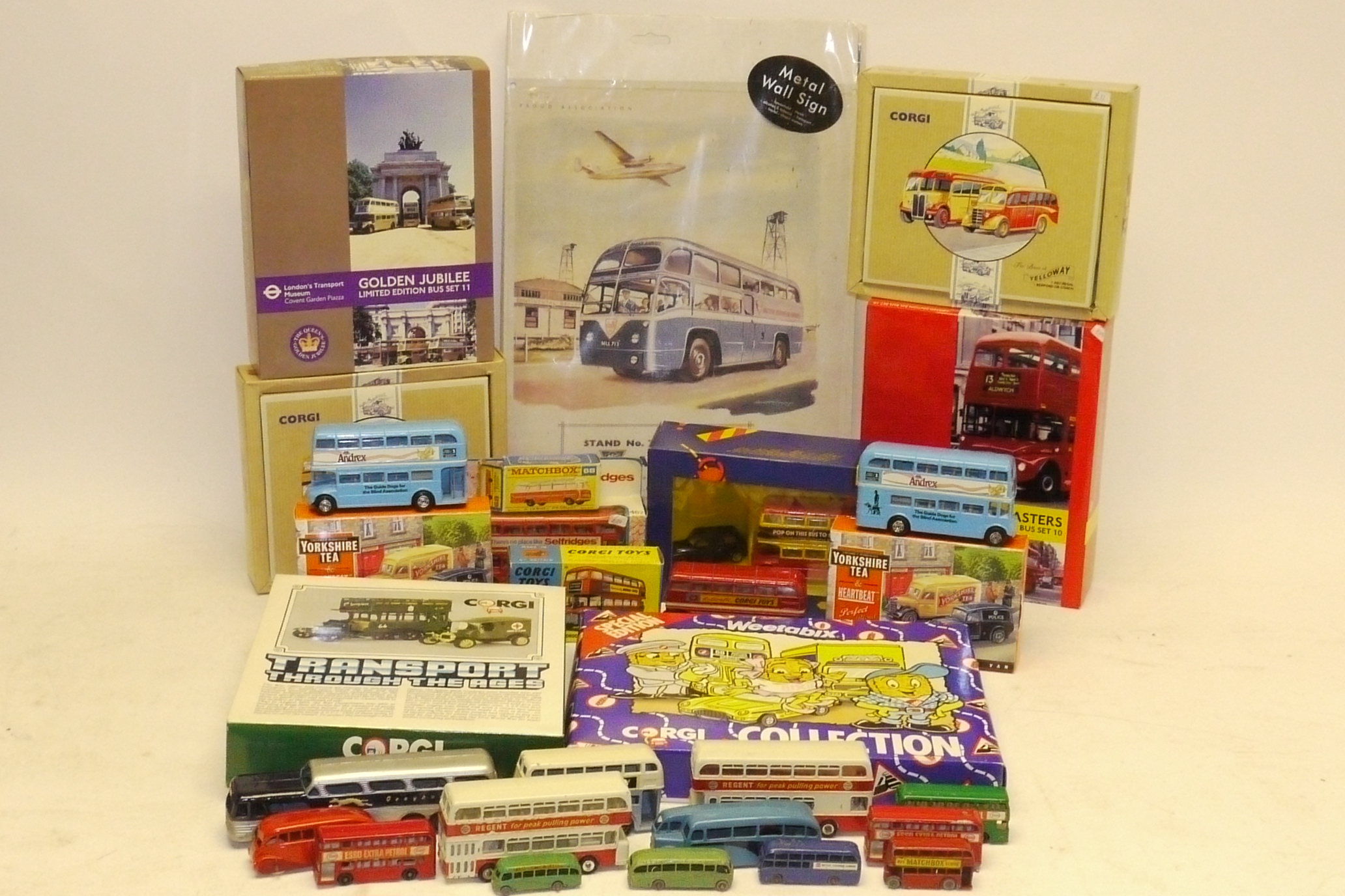 Boxed Buses, Coaches and Others, Comprising examples by Exclusive First Editions and Corgi including