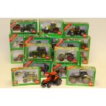 Siku Farming Series, A boxed collection of 1:32 scale tractors and other farming vehicles, G-E,