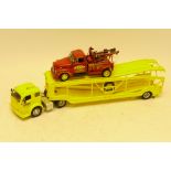 Boxed Danbury Mint Commercial Models, Two 1:24 scale vehicles comprising a 1952 Car Transporter