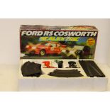 Scalextric and Other Toys, A boxed Ford R S Cosworth racing set (good), and other Scalextric cars (