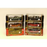 Boxed 1:18 Scale Modern Vehicles, European, British and American vehicles including, Road Legends,
