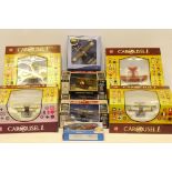 First World War Aircraft Models, A boxed collection comprising, 1:48 scale models by Carousel 1, (4)