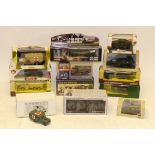 Boxed Military Models, A group of vintage vehicles, 1:43, 1:76 and 1:50 scale including examples