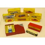 Atlas Editions Dinky, A boxed group of ten models including vintage commercial vehicles by, Simca,