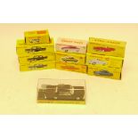 Restored/Reissued Dinky Vehicles, A group of pre and post war vintage private vehicles, all with