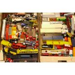 Unboxed Diecast Vehicles, A collection of mostly commercial vintage and modern vehicles including