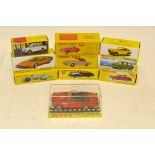 Atlas Editions Dinky, A boxed group of ten models including vintage private and competition vehicles