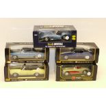 Boxed 1:18 Scale American Vehicles, A collection of vintage models including Revell 08819, 1969