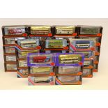 Exclusive First Editions, A boxed collection of 1:76 scale vintage and modern buses and coaches,