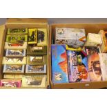 Matchbox Models of Yesteryear, A boxed collection of vintage private and commercial vehicles, some