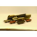 Hornby O Gauge Freight Stock Spare Parts and Accessories, including yellow/blue snowplough, G,