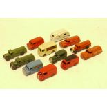 Restored/Repainted Dinky Commercial Vehicles, A group of twelve, including fuel tankers, N.C.B