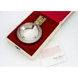 A 1970s silver limited edition St Paul's Cathedral Bowl from Aurum, in a fitted case, plain circular