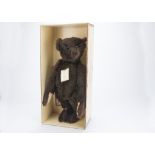 A Steiff Limited Edition British Collectors 1907 Replica Teddy Bear, brown, 1013 of 3000, in